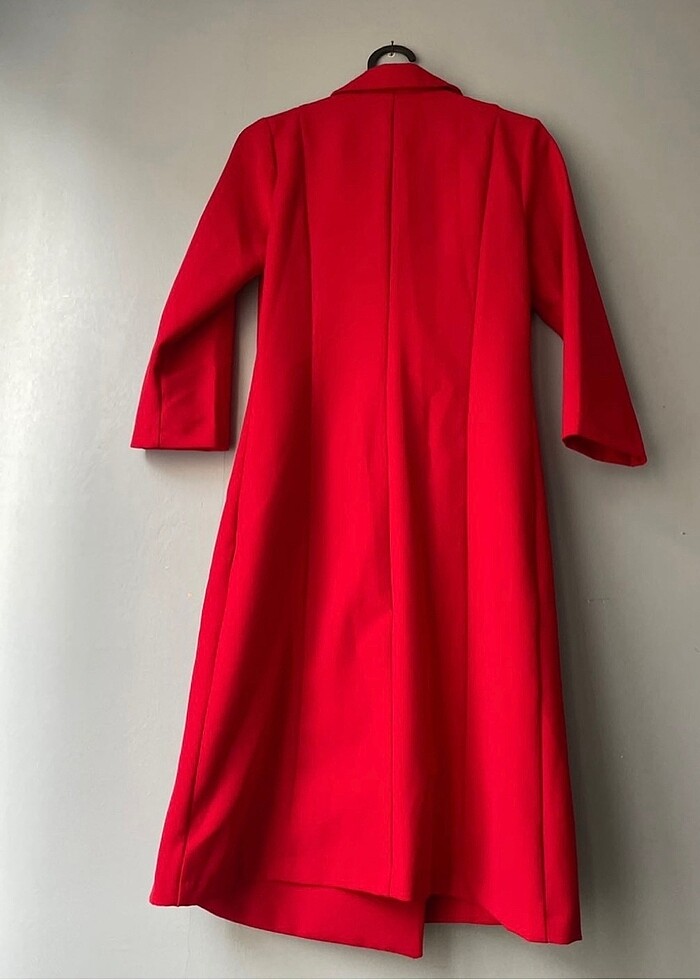 Koton Kırmızı Elbise - Görsel 4