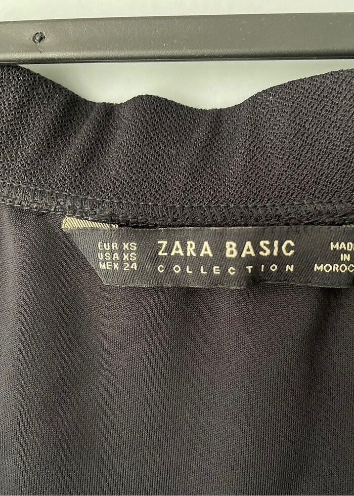Zara Basic Tüllü Etekli Astarlı Elbise - Görsel 3