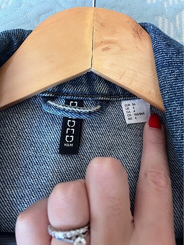 36 Beden lacivert Renk H&M Kot Ceket