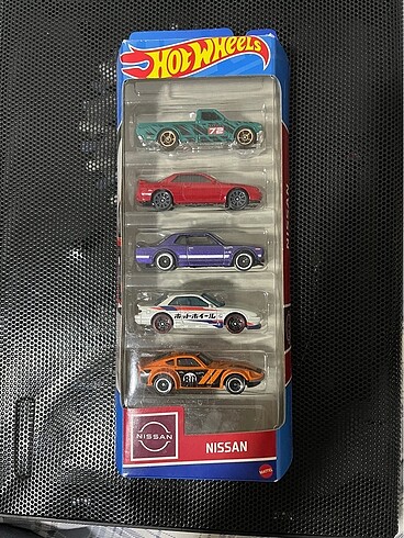 Hot wheels Nisan 5 li set