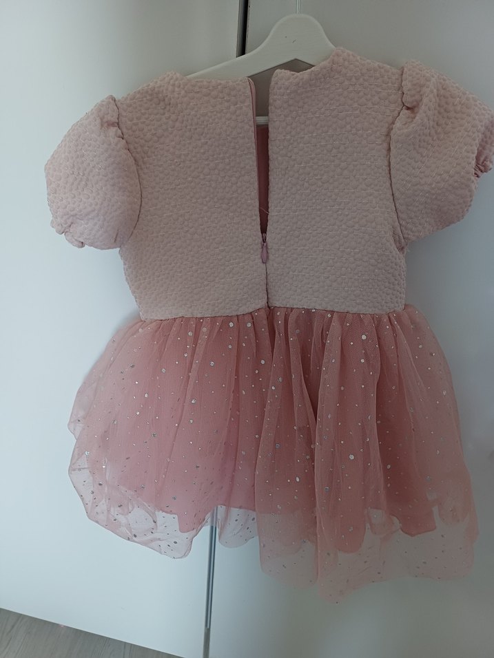 Kızlar için Pembe Simli Özel Ayakkabı - Görsel 4