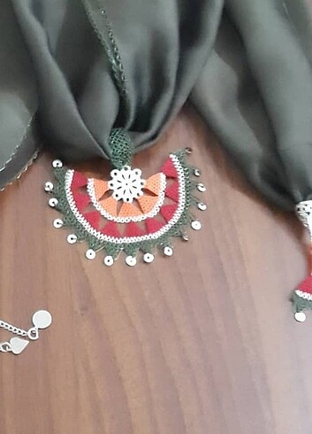Diğer İğne oyası fular 