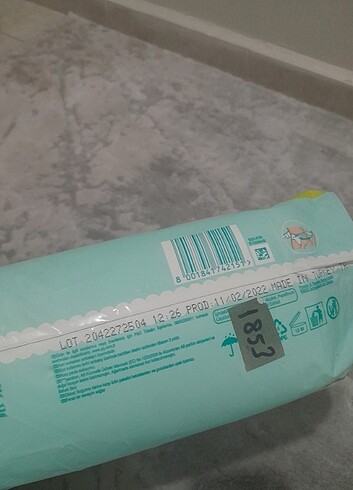 1 Beden: 2-5 kg Beden Bebek bezi