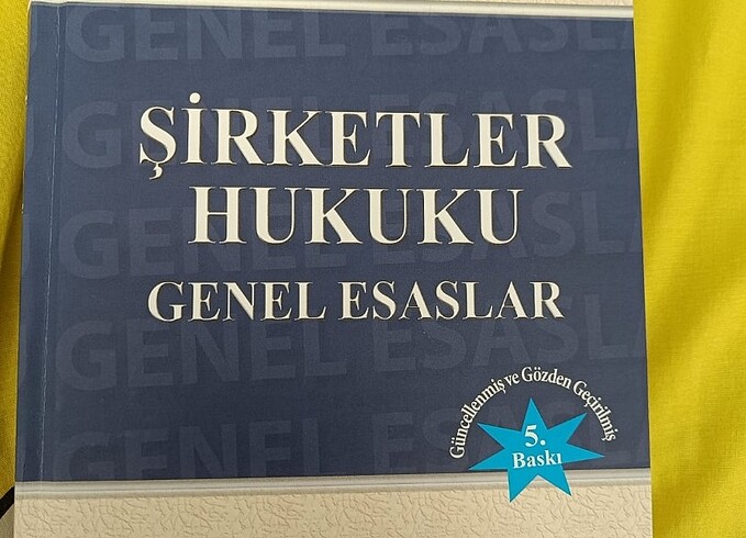 Şirketler hukuku genel esaslar rıza ayhan
