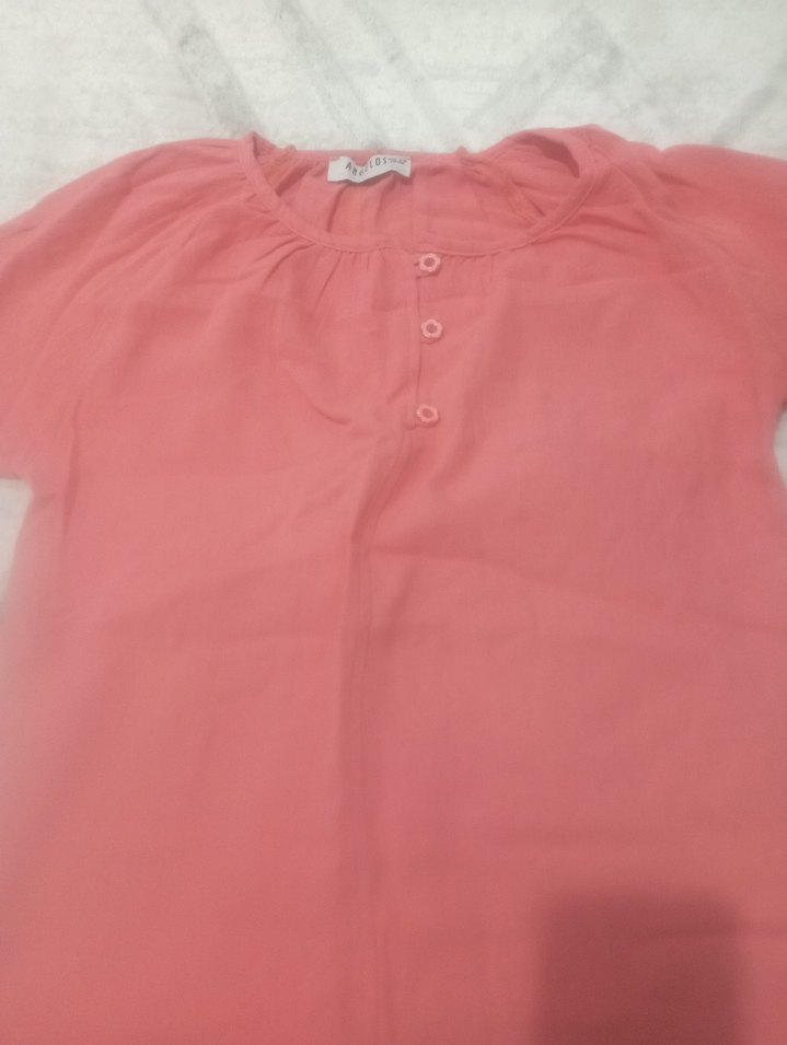 kız çocuk keten takım - Görsel 3