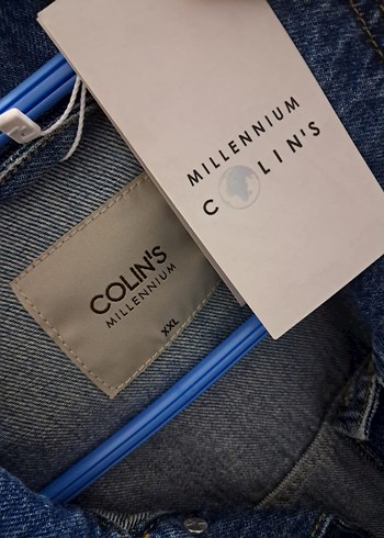 Erkek Mavi Düğmeli Denim Ceket - Görsel 6