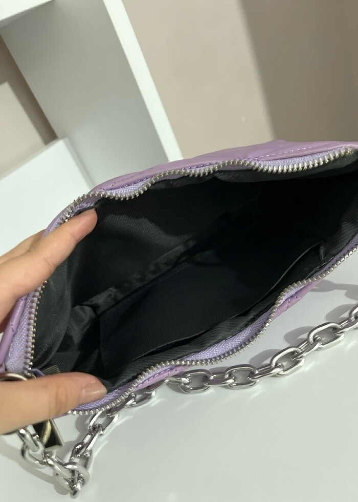 Mor çanta - Görsel 2