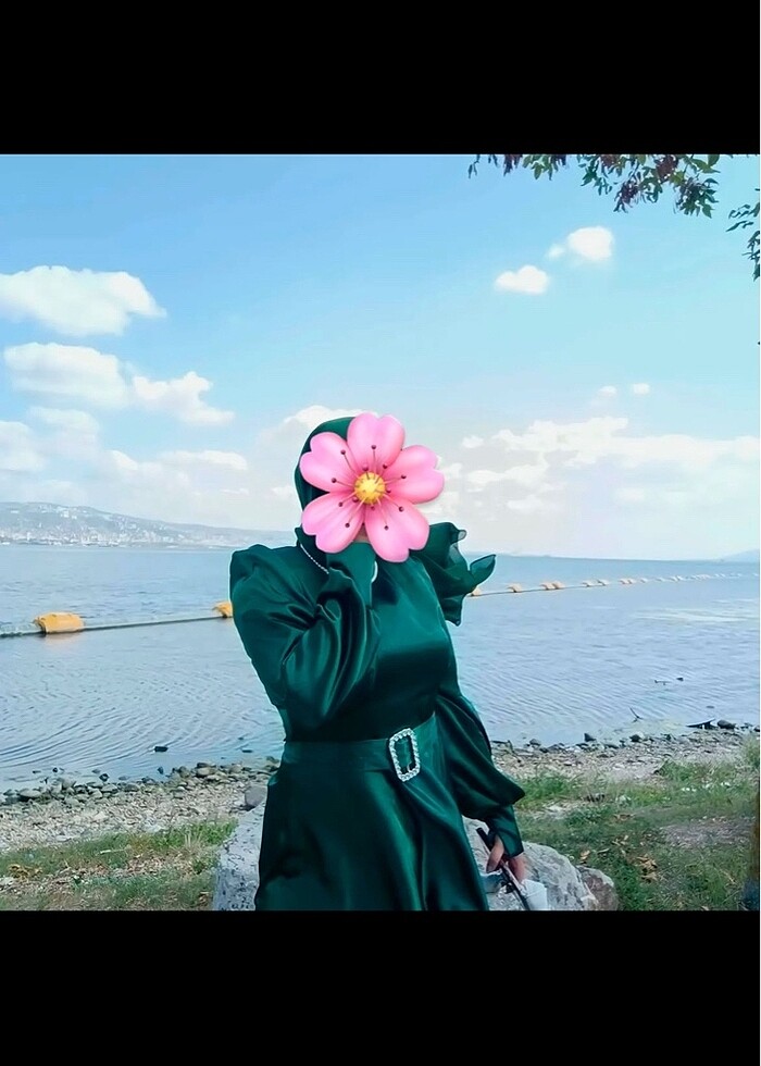 Yeşil abiye - Görsel 3