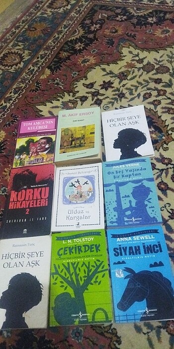9 kitap tanesi 30 lira