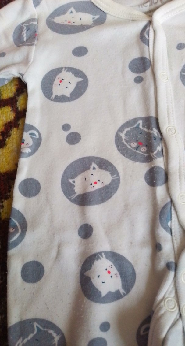 Uzun Kollu Baskılı Bebek Tulum - Görsel 3