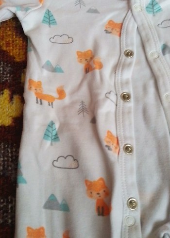 Bebek Erkek Uzun Kollu Desenli Tulum - Görsel 2