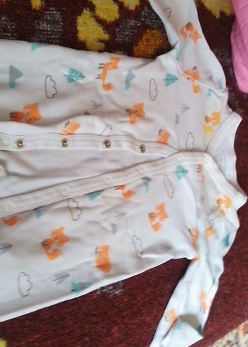 Bebek Erkek Uzun Kollu Desenli Tulum - Görsel 3