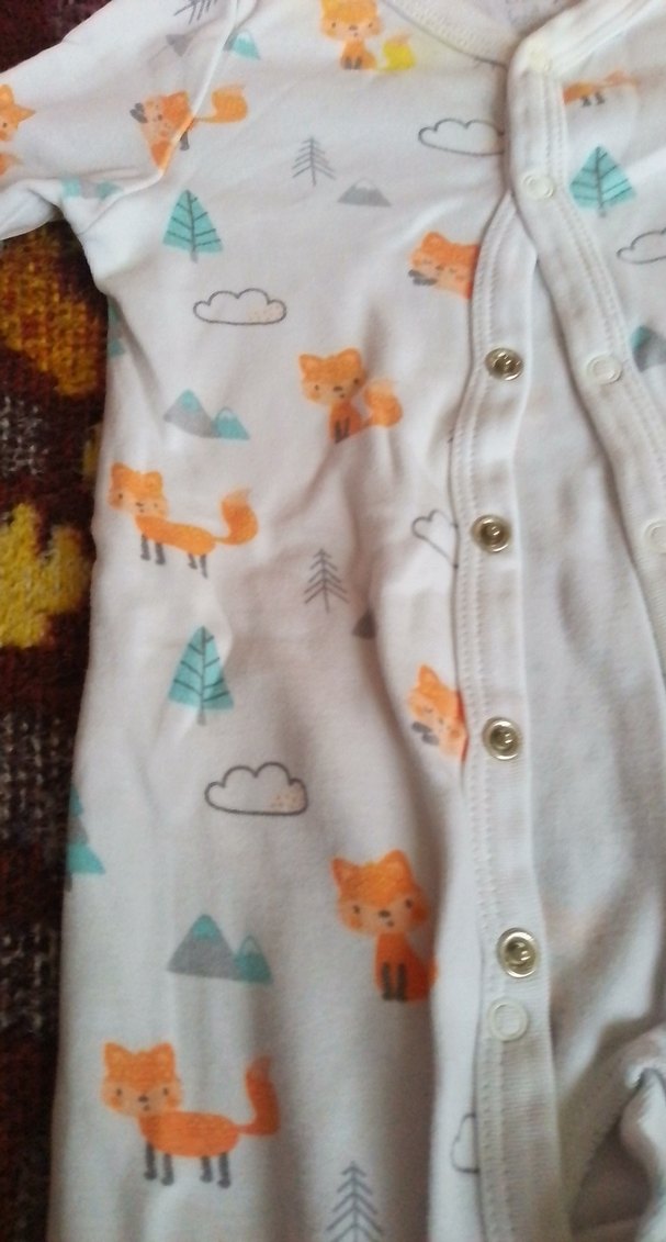 Bebek Erkek Uzun Kollu Desenli Tulum - Görsel 2