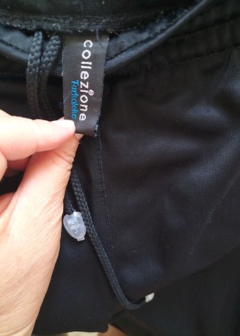 Gri Belden Bağlamalı Rahat Kesim Erkek Şort - Görsel 4