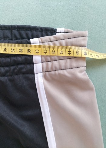 Gri Belden Bağlamalı Rahat Kesim Erkek Şort - Görsel 3