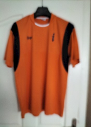 Turuncu Kısa Kollu Erkek Tişört - Görsel 2