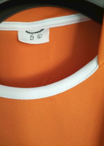 Turuncu Kısa Kollu Erkek Tişört - Görsel 5