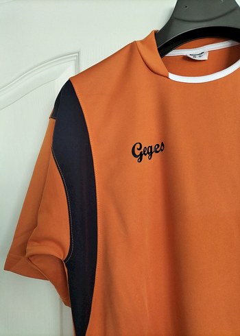 Turuncu Kısa Kollu Erkek Tişört - Görsel 7