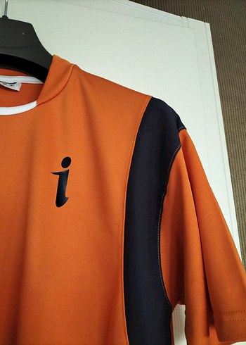 Turuncu Kısa Kollu Erkek Tişört - Görsel 3