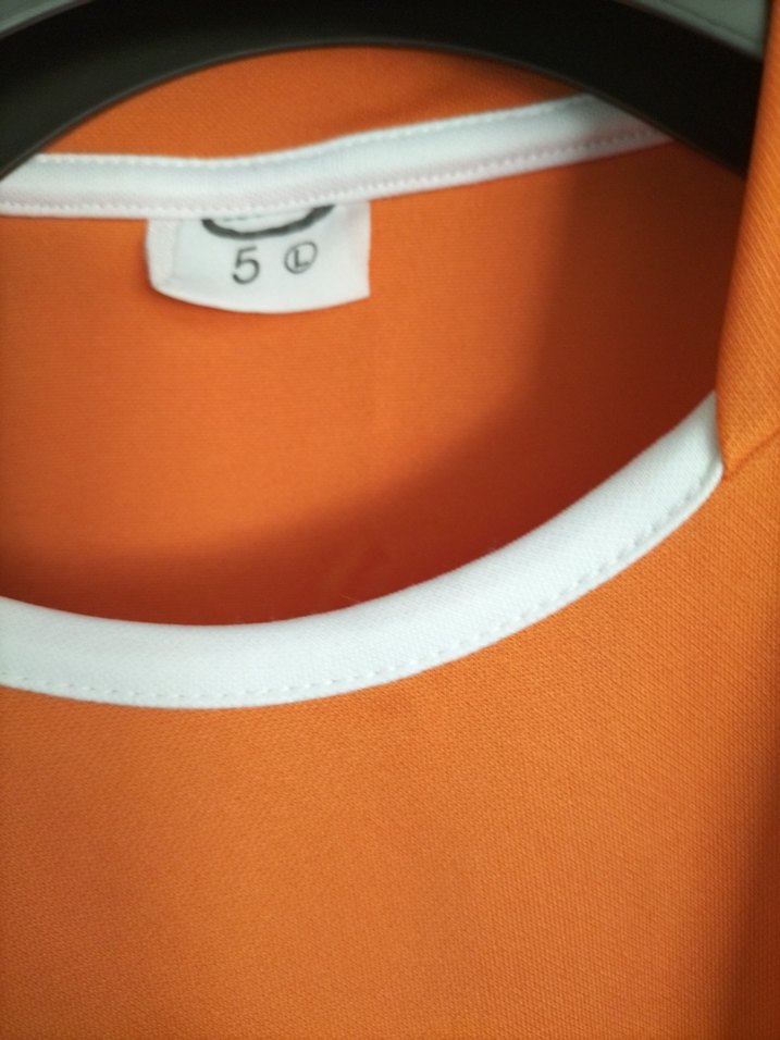 Turuncu Kısa Kollu Erkek Tişört - Görsel 5