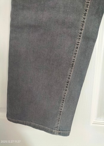 Gri kadın Denim Kot Pantolon -MAC marka - Görsel 4
