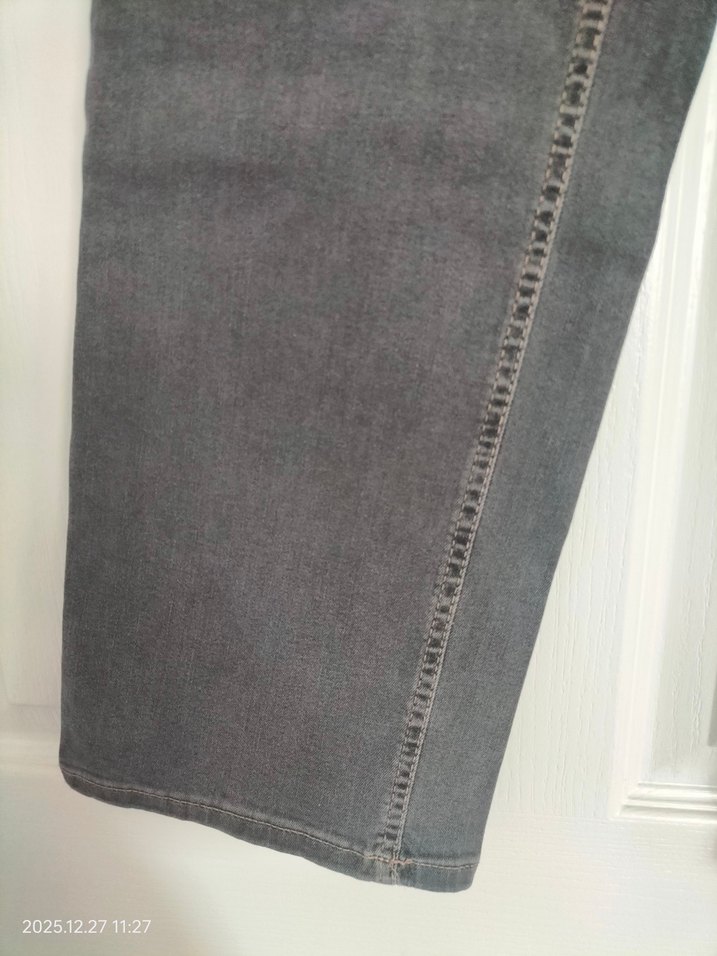 Gri kadın Denim Kot Pantolon -MAC marka - Görsel 4