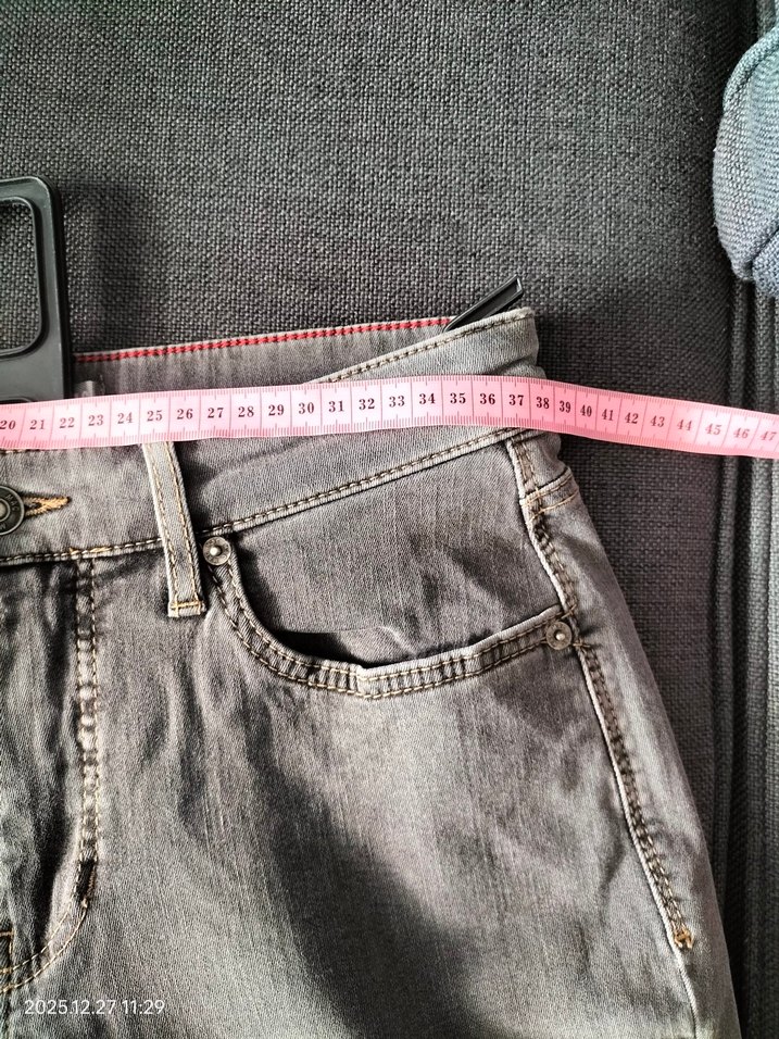 Gri kadın Denim Kot Pantolon -MAC marka - Görsel 5