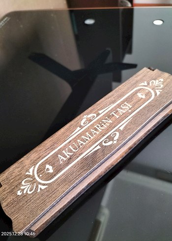 Yeni yıl hediyesi Akuamarine Erkek Tesbih - Görsel 5