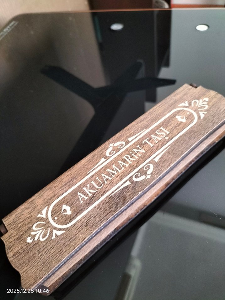 Yeni yıl hediyesi Akuamarine Erkek Tesbih - Görsel 5