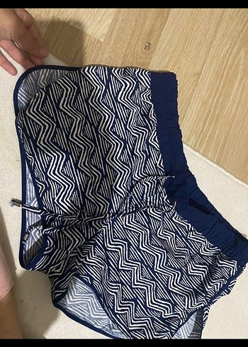 Zebra Desenli lacivert Deniz Mini Şort - Görsel 10