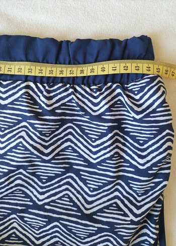 Zebra Desenli lacivert Deniz Mini Şort - Görsel 5