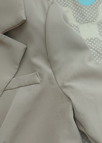 kısa blazer ceket - Görsel 5