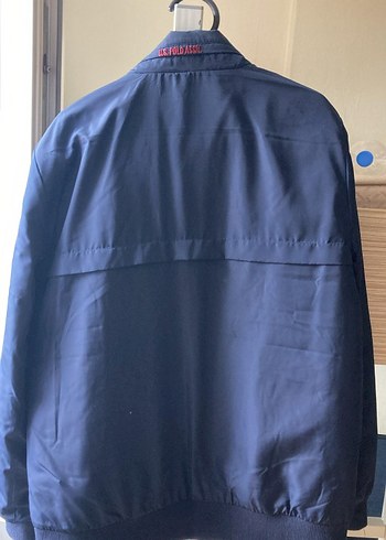 Erkek Lacivert Fermuarlı Yüksek Yakalı Mont - Görsel 4