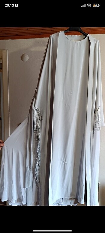 1 kere kullanılmış abaya