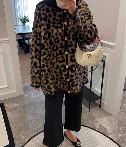 Leopar hırka