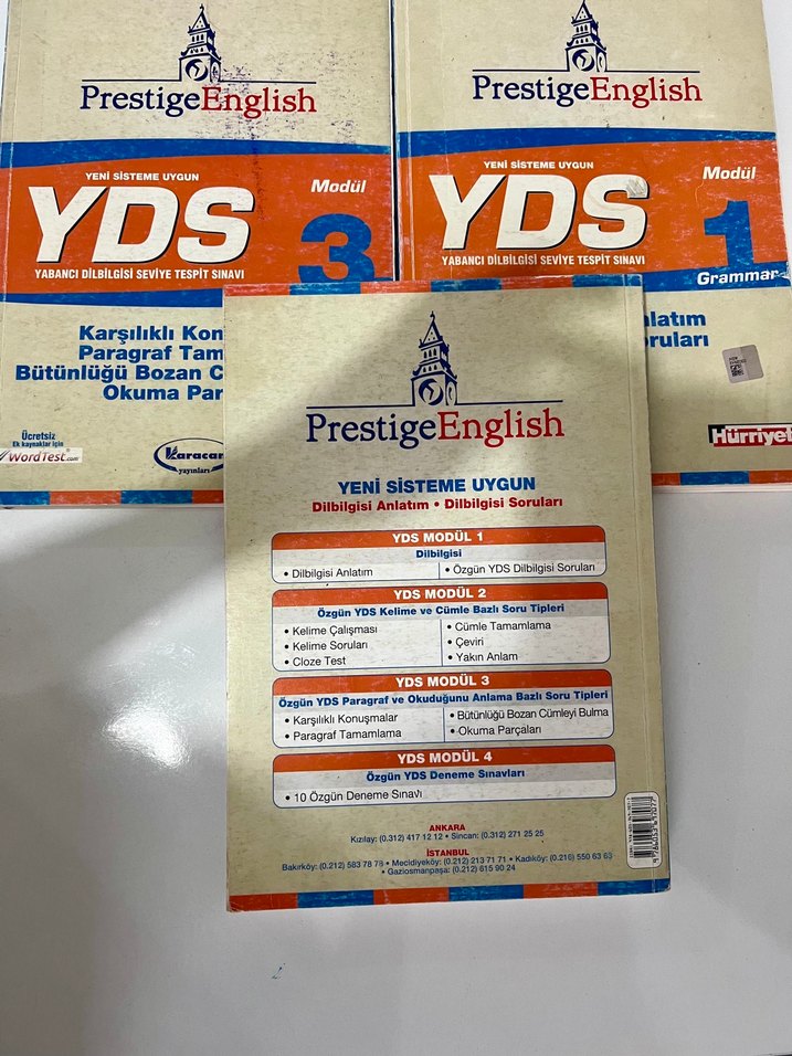 PrestigeEnglish YDS Hazırlık Seti 3 Modül - Görsel 3
