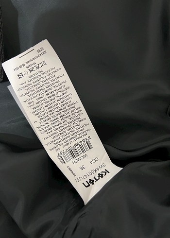 KOTON Düğmeli Gri Kadın Takım Elbise - Görsel 7