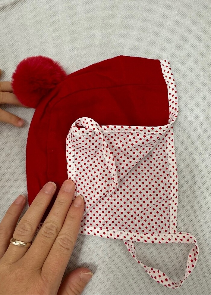 Ponponlu şirin şapka - Görsel 3