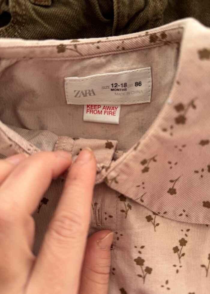 Kız bebek gömlek - Görsel 4