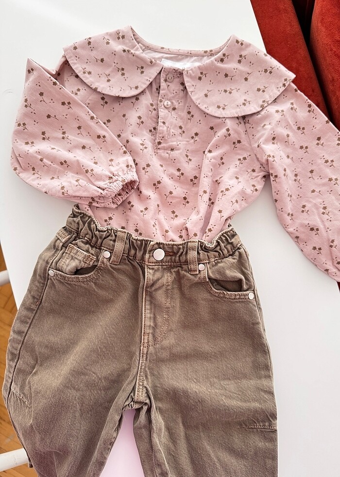 Kız bebek gömlek - Görsel 3