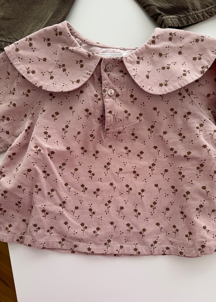 Kız bebek gömlek - Görsel 5