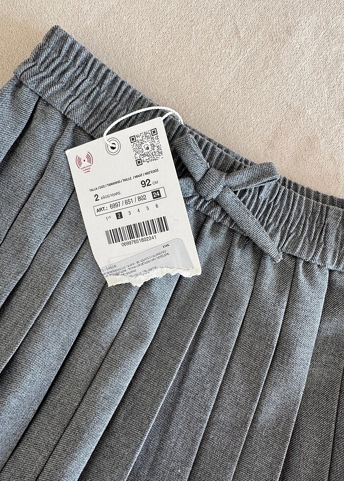 Zara pileli etek - Görsel 2