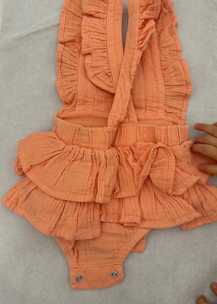 Fırfırlı tulum - Görsel 4