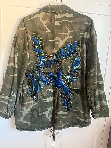 Zara parka ceket - Görsel 2