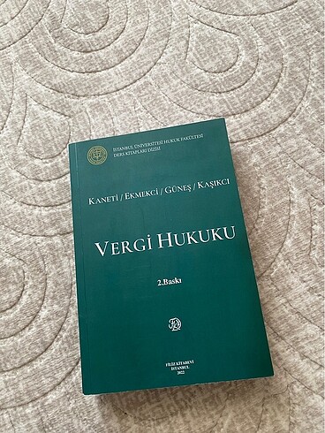 Orijinal Vergi Hukuku 2022 Basım