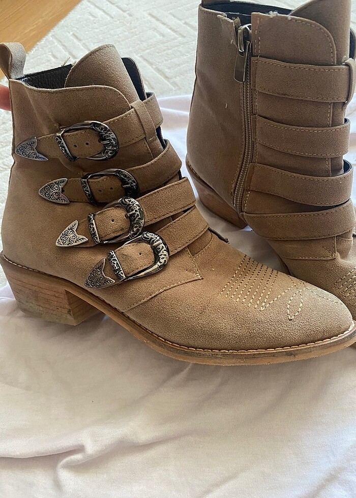 Bambi Kadın Kahverengi Bot - Görsel 3