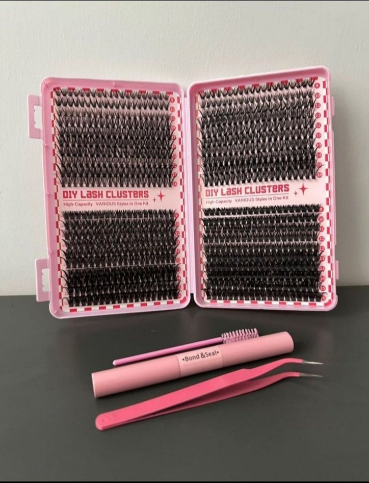 800'LÜ TAKMA İPEK KİRPİK SETİ - Görsel 2