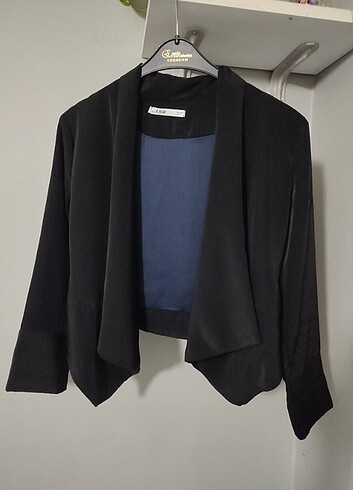 Siyah blazer ceket