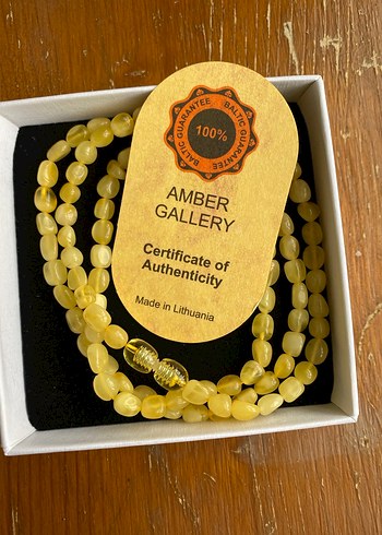 Kehribar Yetişkin kolye - Görsel 2