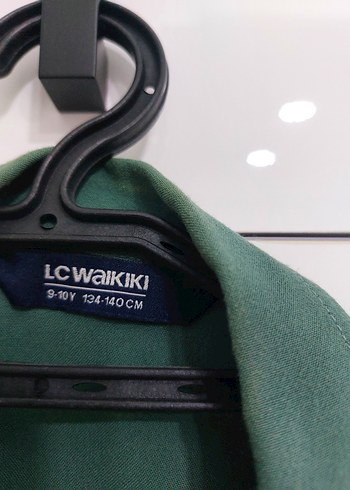 Düğmeli Yeşil Kadın Midi Gömlek - Görsel 2